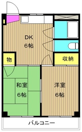 サンハイツ新堀の物件間取画像